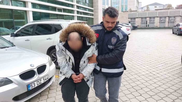 Samsun'da uyuşturucu hapla yakalanan şahıs tutuklandı