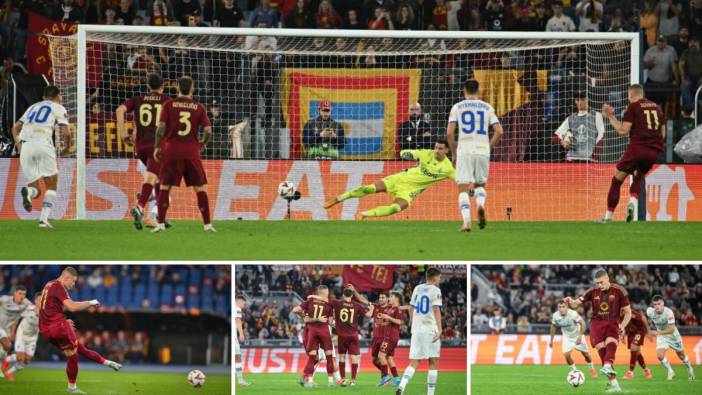 Roma, Dinamo Kiev'i Ukraynalı golcüsüyle mağlup etti