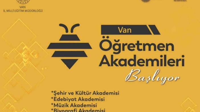 Öğretmen Akademileri, Van'da başladı