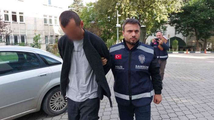 Samsun'da 24 suç kaydı bulunan şahıs motosiklet çaldı