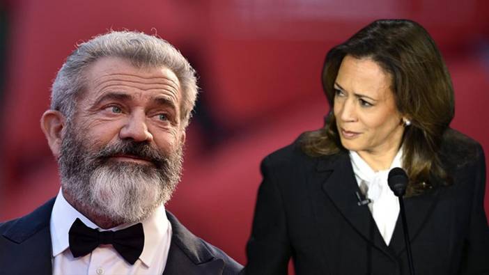 Mel Gibson, Kamala Harris'e hakaret etti: "IQ'su çit direği seviyesinde"