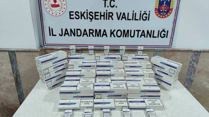 Kaçak sigara operasyonu! 800 paket ele geçirildi