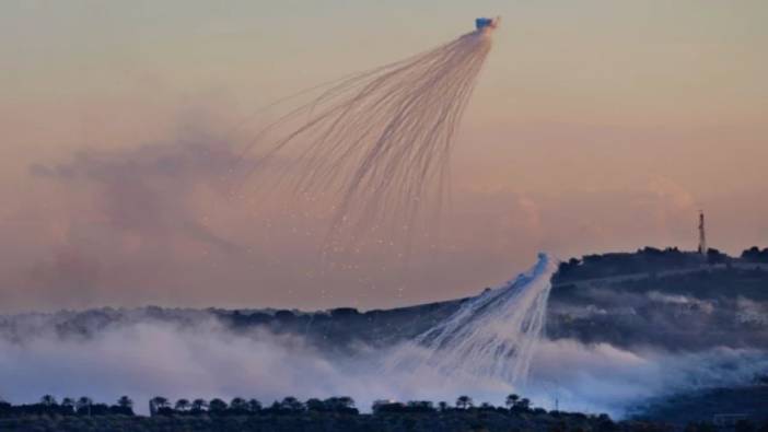 İsrail Lübnan'a fosfor bombası attı