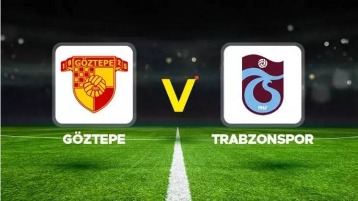 Göztepe- Trabzonspor maçında ilk yarıda gol yok!