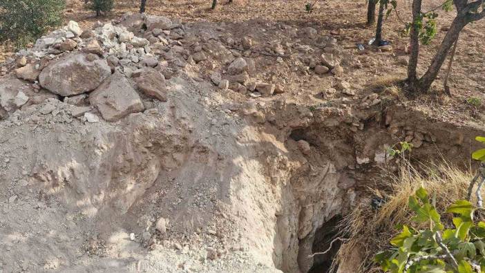 Gaziantep'te kaçak kazı yapanlara suçüstü yakalandı