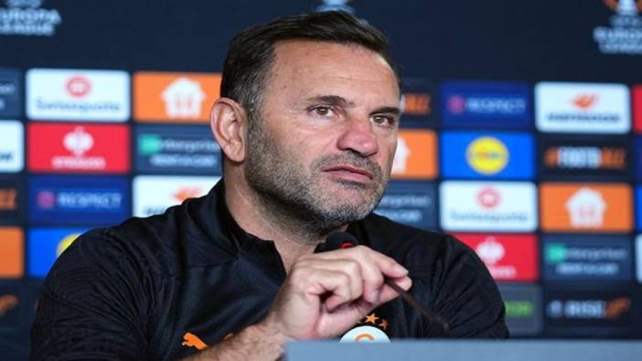 Okan Buruk Galatasaray'ın Beşiktaş derbisindeki saha dizilişini açıkladı