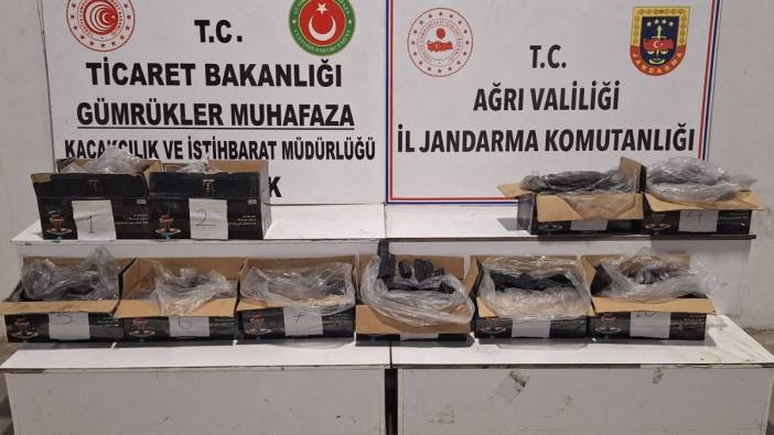 Ağrı'da 142 kilo sıvı metamfetamin ele geçirildi