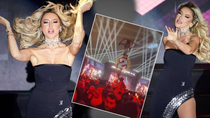 Hadise’nin konserinde panik! Alanı tek tek terk ettiler...