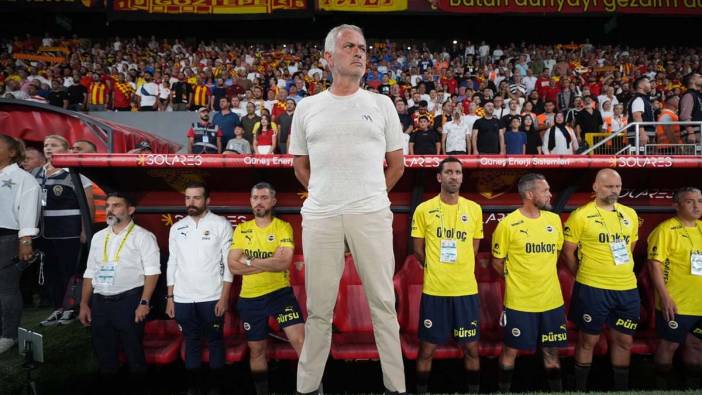 Mourinho'dan Trabzonspor kararı! Derbide sistem değiştirecek