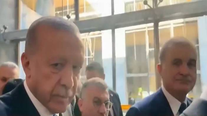 Erdoğan'a Meclis koridorlarında teröristbaşı Öcalan soruldu: Serbest bırakılacak mı?