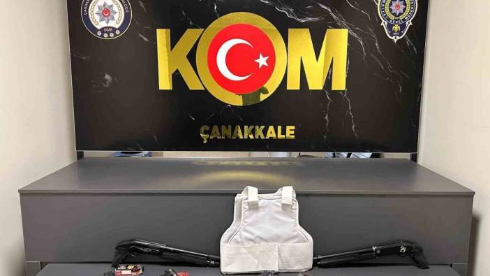 Çanakkale’de silah ticaretine darbe! 3 şüpheli tutuklandı