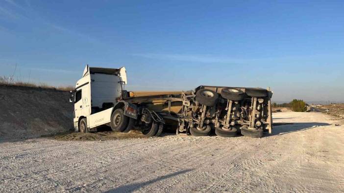 Bir türlü kaçamadı! Kaza yapmamak için kaza yaptı