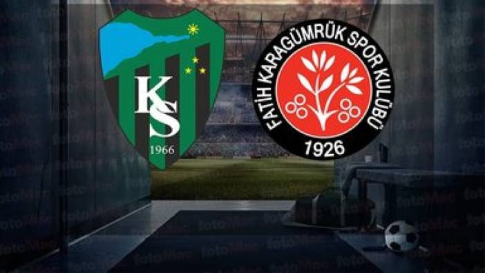 Kocaelispor- Karagümrük maçının ilk yarısı sona erdi. Maçı Halil Umut Meler yönetiyor