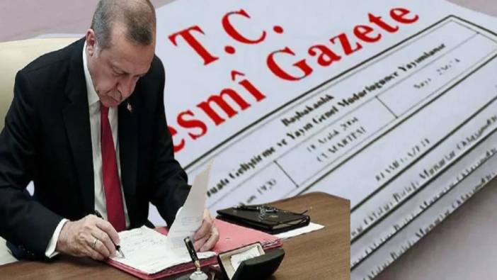 Erdoğan'ın imzası ile yeni atamalar Resmi Gazete'de