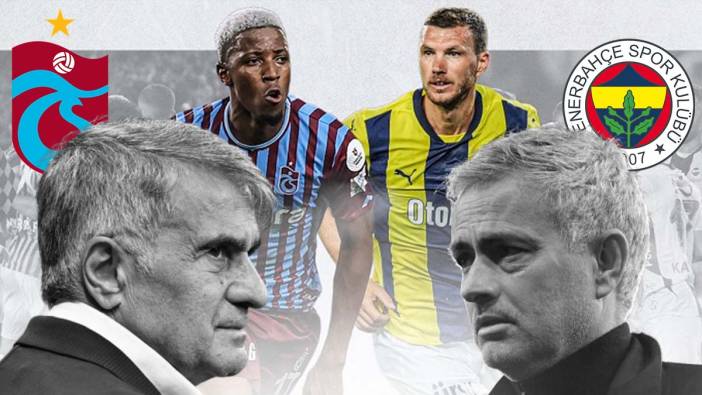 Trabzonspor-Fenerbahçe derbisine saatler kaldı! Tansiyonu en yüksek maç