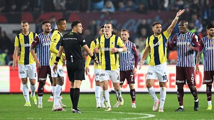 Trabzonspor - Fenerbahçe derbisinin tartışmalı pozisyonlarını masaya yatırdılar! Eski hakemler ne dedi?