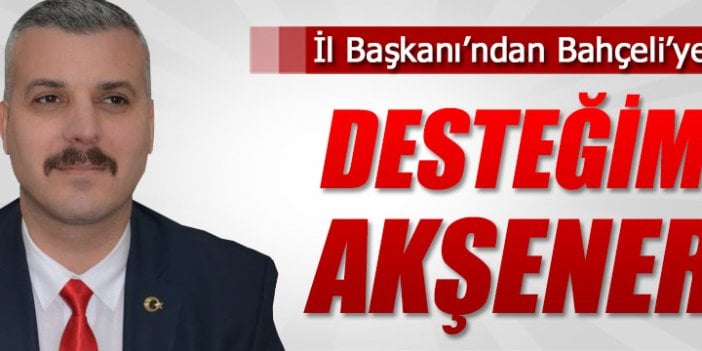 Kırklareli MHP Akşener'i İstiyor