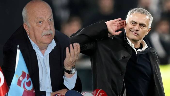 En net  Mourinho yorumu Sadri Şener'den geldi: Şımarıklık yapıyor