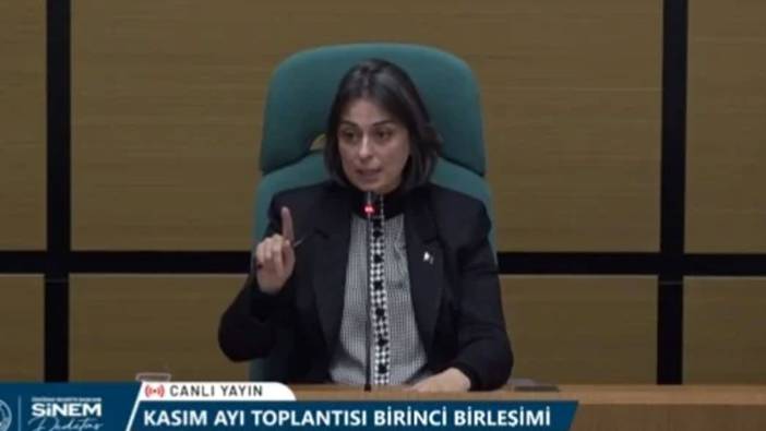 Başkan Sinem Dedetaş'tan ilk kez bu kadar sert tepki. AKP'li meclis üyesinin sözleri çileden çıkardı