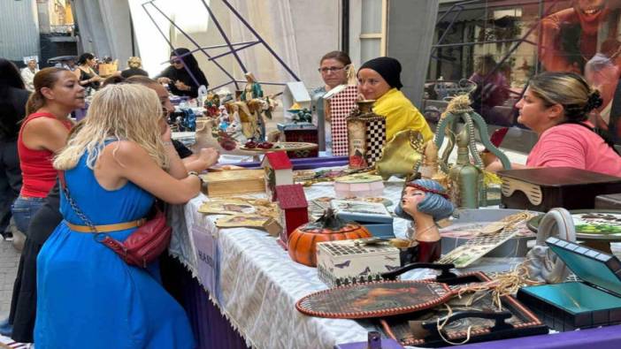 Beyoğlu Belediyesi tarafından kurulan ‘Kadın El Emeği Pazarı’ açıldı