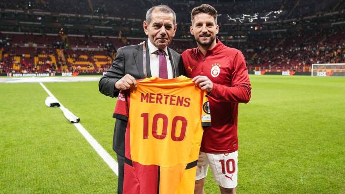 Galatasaray'dan Dries Mertens'e 'Dalya' hediyesi