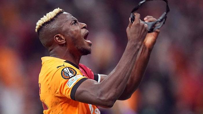 Victor Osimhen, Galatasaray'la Avrupa Ligi'nde şampiyon olmak istiyor