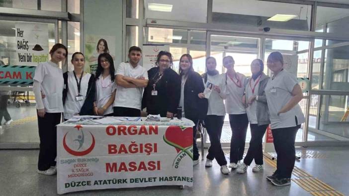 Düzce'de organ bağışına dikkat çekildi