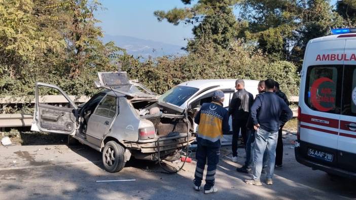 Sakarya'da trafik kazası: 1 ölü