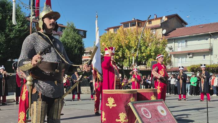 Bartın’da mehter coşkusu yaşandı: Kılıçlı kalkanlı gösteri ilgiyle izlendi