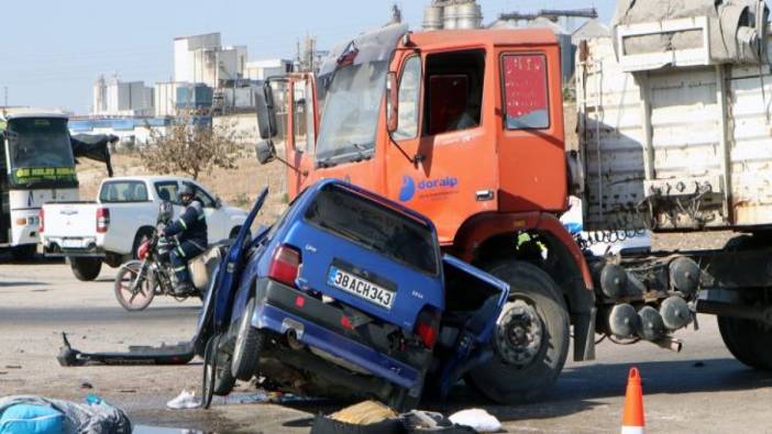 Kamyon terörü can aldı