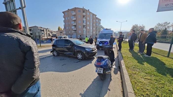 Bursa’da zincirleme kaza: 2 yaralı var