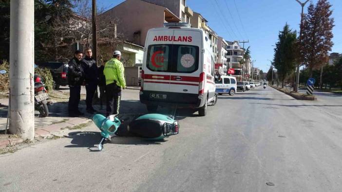 Tavşanlı’da feci kaza! Motosiklet ile otomobil çarpıştı: 1 yaralı