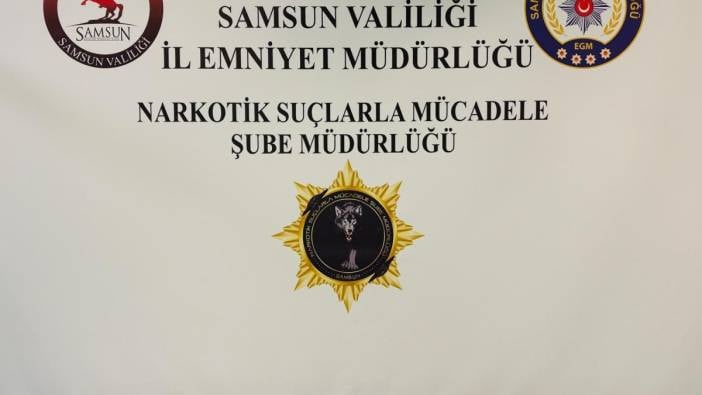 Samsun'da 3 bin 472 adet uyuşturucu hap ele geçirildi