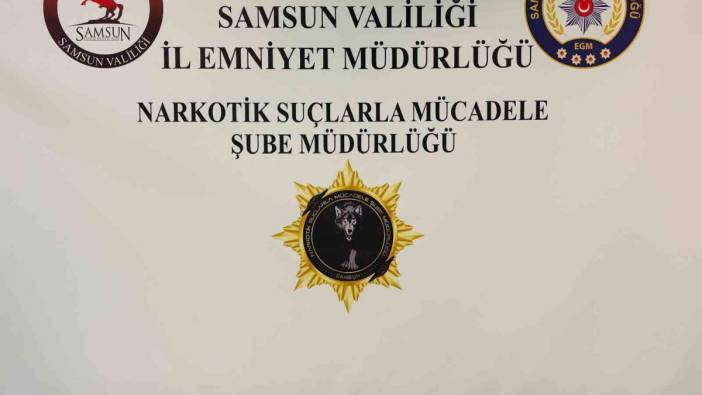 Samsun’da uyuşturucu operasyonu!