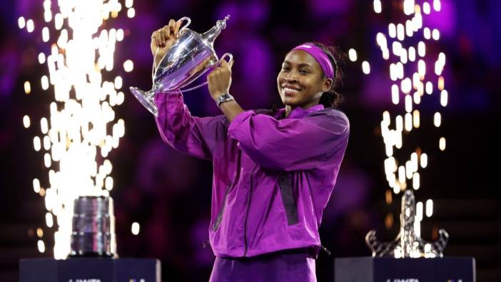 WTA'da şampiyonu Coco Gauff oldu: ABD'li raket tarihe geçti