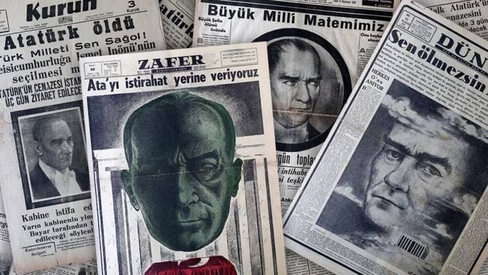 10 Kasım gazetelerini yurdun dört bir yanından topladı: Tarihin Matem Sayfaları