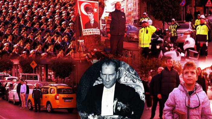 Atatürk’ü minnetle anıyoruz! Türkiye’de saat 9’u 5’geçe hayat durdu