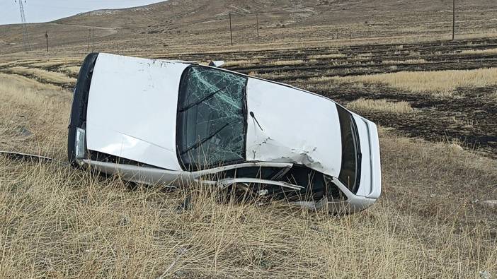 Darende yolculuğu kazayla bitti