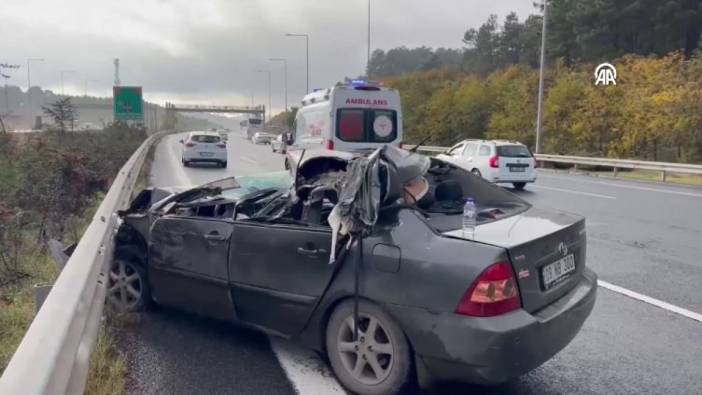 Çekmeköy'de zincirleme trafik kazası: 2 yaralı