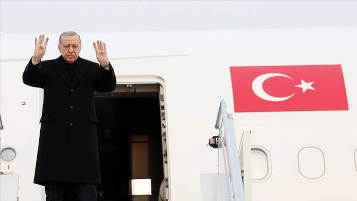 Cumhurbaşkanı Erdoğan Suudi Arabistan'a gitti