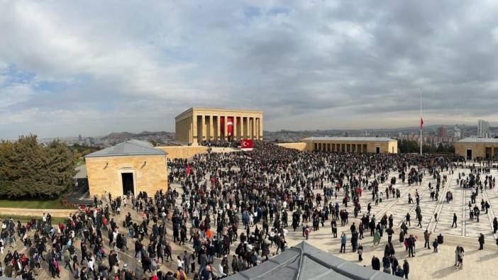 Anıtkabir'de 10 Kasım ziyaretçi rekoru kırıldı