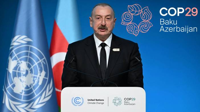 İlham Aliyev batılı ülkeleri topa tuttu: COP29 iklim zirvesi buz kesti