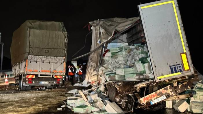 Kuzey Marmara Otoyolu’nda kaza! Ulaşım tek şeride düştü