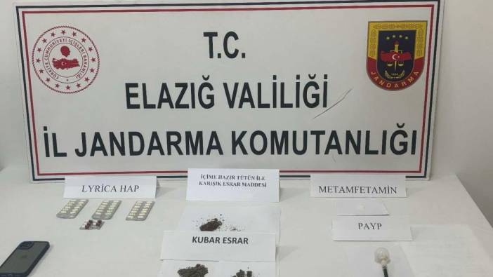 Elazığ’da uyuşturucu operasyonu