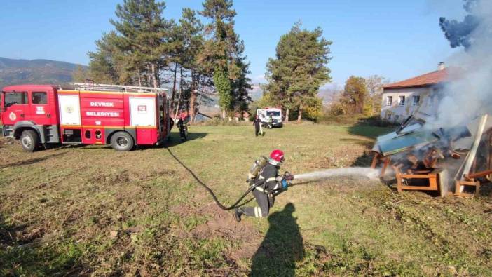 Zonguldak'ta geniş kapsamlı afet tatbikatı yapıldı