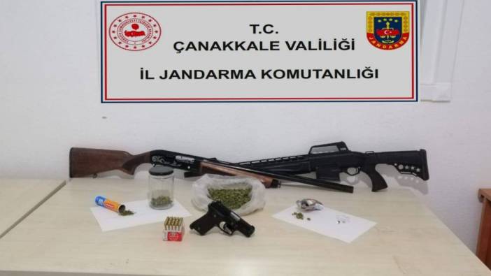 Çanakkale’de uyuşturucu operasyonu: 3 gözaltı