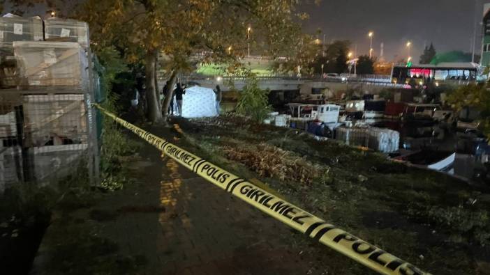 İstanbul'da korkunç olay! Derede kadın cesedi bulundu