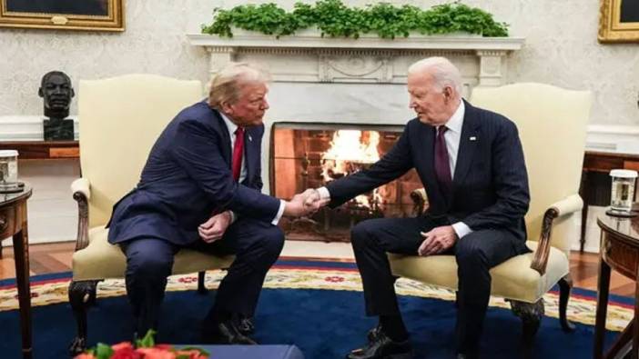 Biden'dan Trump'a Kiev nasihati! Halef selef oval ofiste buluştu