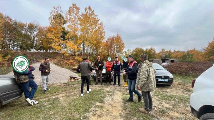 Kaçak avcılık yapan 2 kişiye idari yaptırım uygulandı