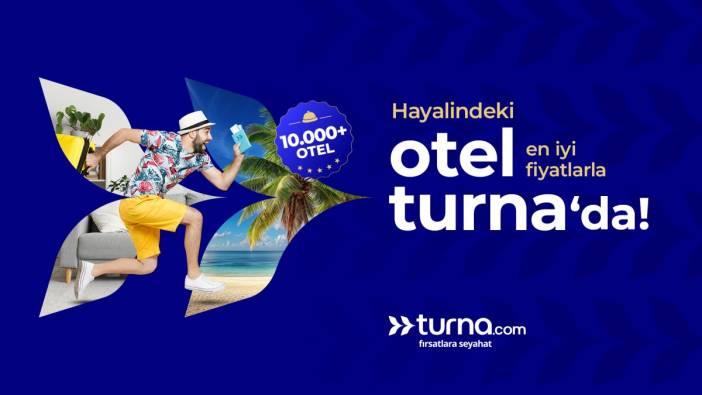 Tüm seyahat ihtiyaçlarına tek platformdan çözüm sunan Turna.com, otel kategorisini yayına aldı